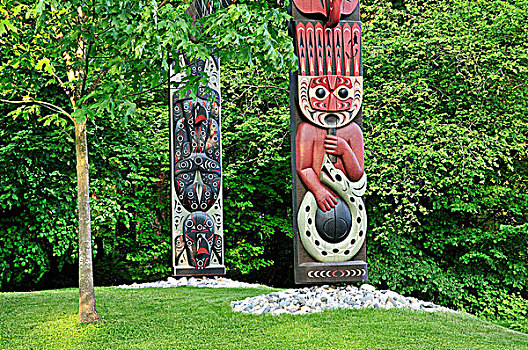 门口,2008年,新,艺术品,史坦利公园,海岸,艺术家,温哥华,不列颠哥伦比亚省,加拿大