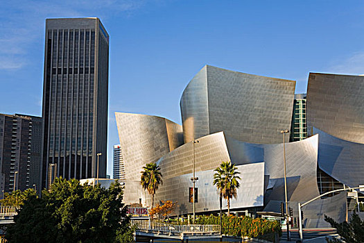 音乐厅,城市,迪士尼音乐厅,洛杉矶,加利福尼亚,美国