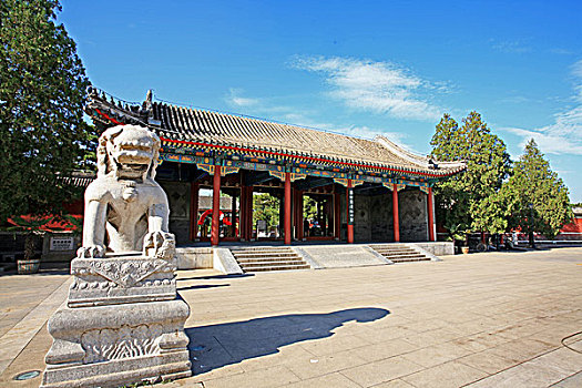 石狮,圆明园,北京