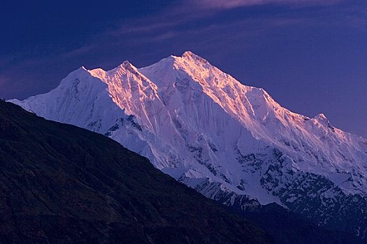 山,罕萨,山谷,喀喇昆仑,巴基斯坦