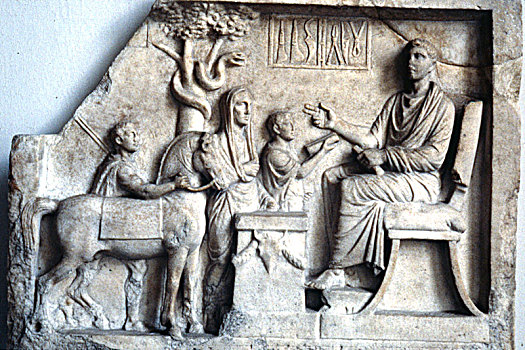 希腊人,神,医疗,治愈,6世纪,世纪,艺术家,未知