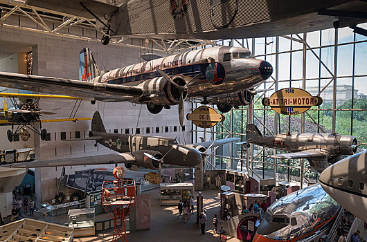 飞机,史密森尼,国家,航空航天博物馆,华盛顿特区