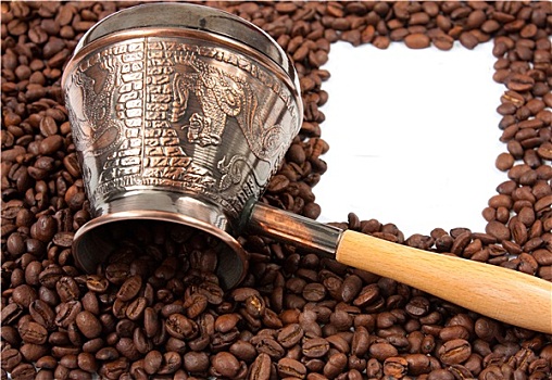 咖啡壶,咖啡豆