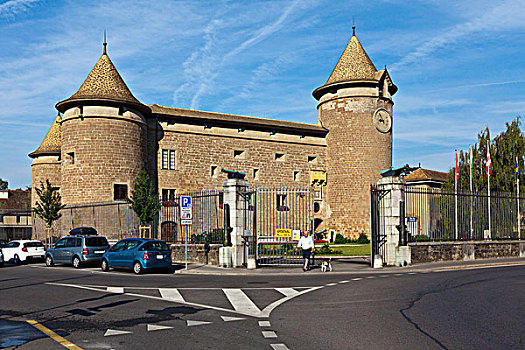 城堡,沃州,瑞士,欧洲