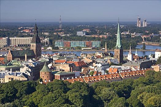 城市,里加,拉脱维亚