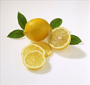 柠檬,半个柠檬,柠檬片