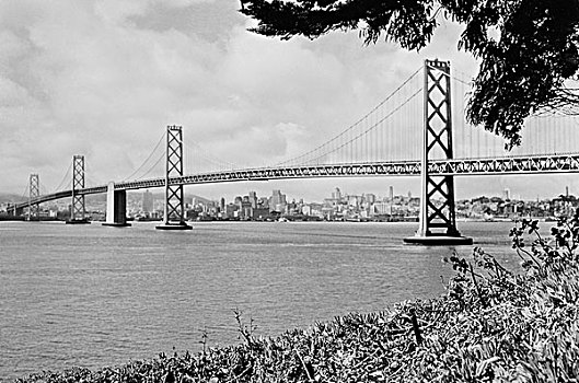 美国,加利福尼亚,旧金山,海湾大桥