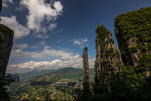 恩施,大峡谷,风景,景点,旅游,高山,山区,神秘,树木,植被,石头,鄂西,奇石,峡谷,壮观