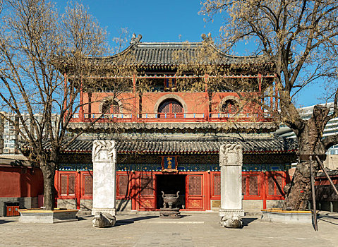 北京智化寺如来殿万佛阁