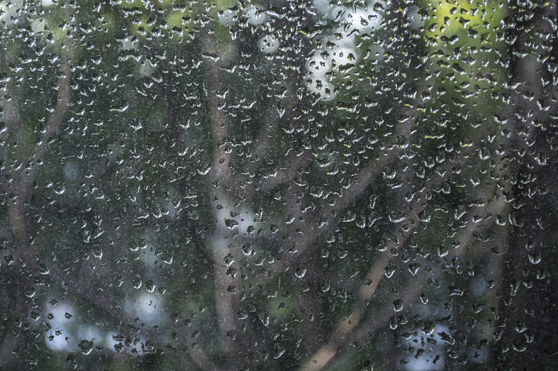 下雨_窗戶_雨滴_高清圖片_全景視覺