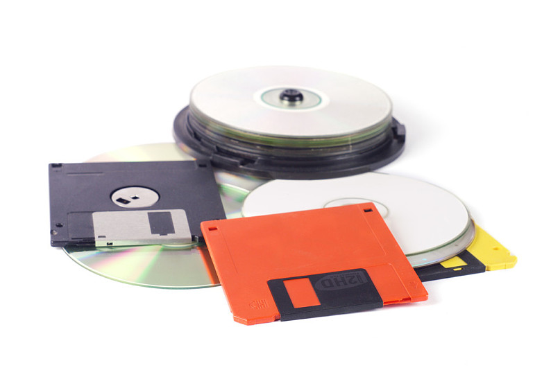 光盘,软盘,隔绝,白色背景,背景_高清图片_全景视觉