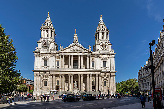 圣保罗大教堂,伦敦,英国