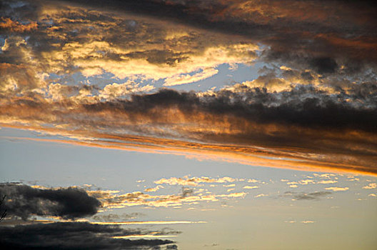 日落,云,澳大利亚