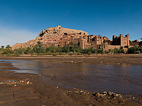 河,瓦尔扎扎特,摩洛哥