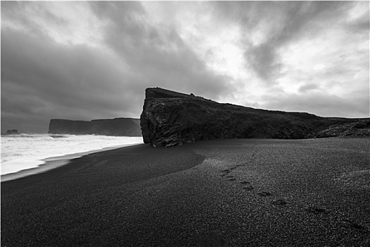 海边风景,冰岛