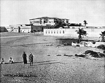 宫殿,亚历山大,埃及,1893年,艺术家