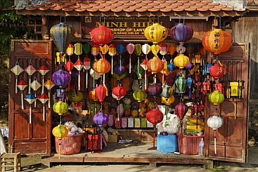 彩灯,中国,纸灯笼,惠安,世界遗产,越南,东南亚