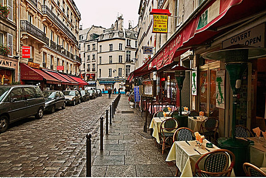 街边咖啡厅,拉丁区,巴黎