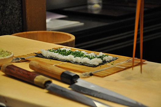 上海日本料理卷寿司