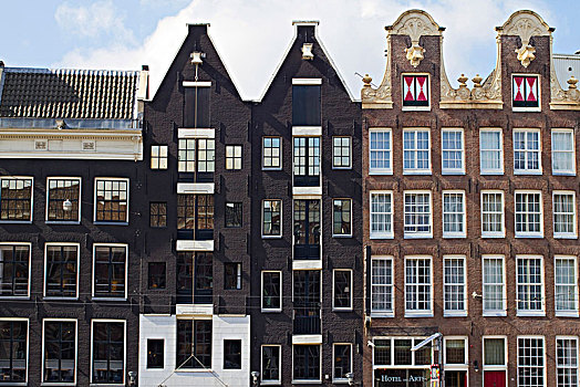 荷兰,阿姆斯特丹,山墙,房子