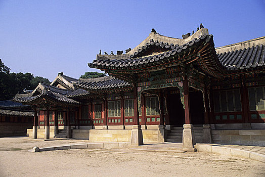 亚洲,韩国,首尔,宫殿