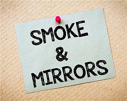 烟,镜子