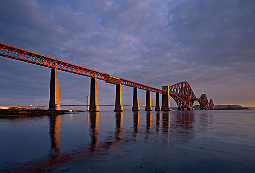 南,苏格兰,公路桥,背景