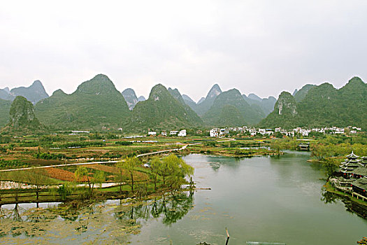 桂林丽江风雨桥