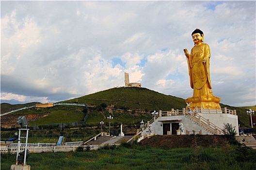 佛像,乌兰巴托,蒙古
