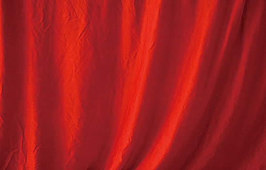 豪华,红色,绸缎,折叠,布,有用,背景