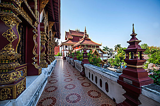 泰国清迈孟天寺