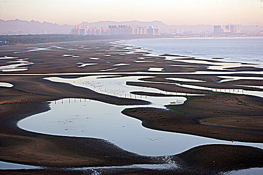 北戴河鸽子窝风光