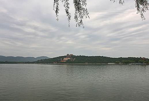 颐和园,昆明湖,万寿山,佛香阁