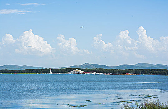 沽源大草原天鹅湖