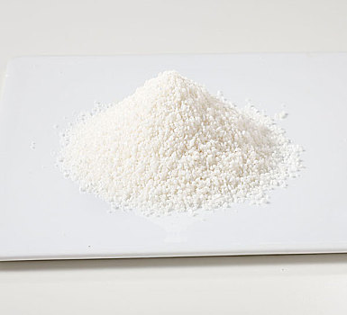 木薯粉,白色背景