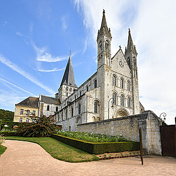 法国,塞纳河,圣徒,教堂,12世纪