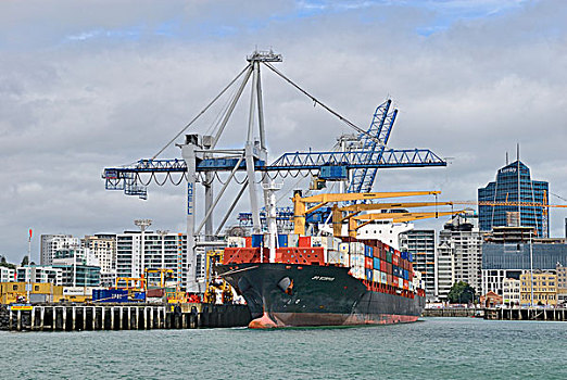 集装箱港口,奥克兰,北岛,新西兰