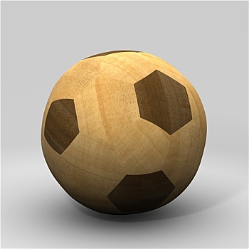 木质,足球