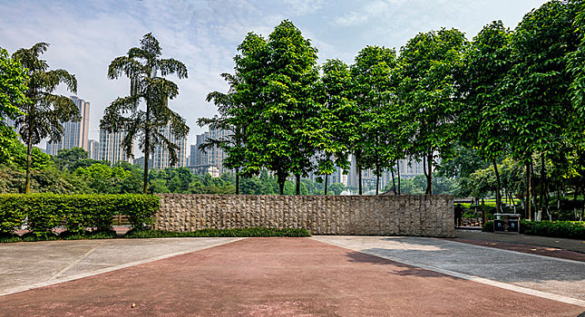 重庆市渝北区龙头寺公园音乐广场
