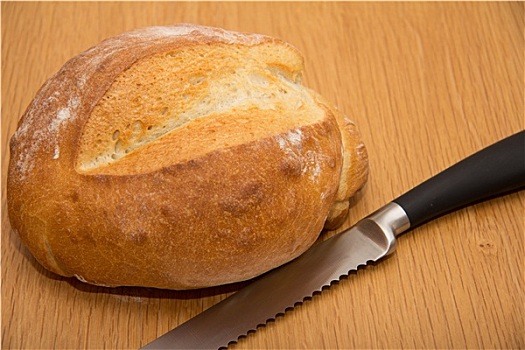 面包,刀