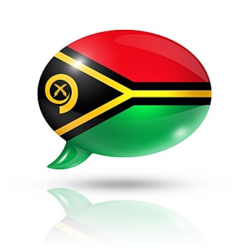 瓦努阿图,旗帜,对话气泡框