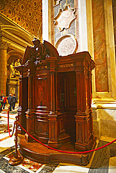梵蒂冈的圣彼得大教堂