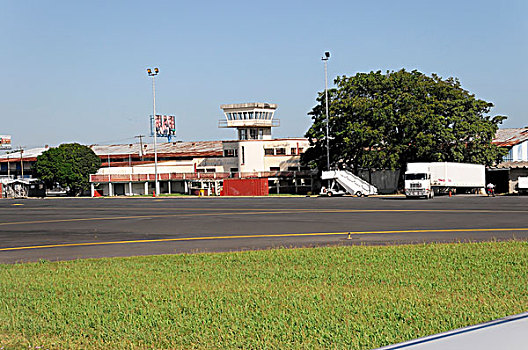 局部,风景,机场,马那瓜,尼加拉瓜,中美洲