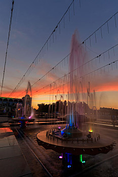 吉尔吉斯斯坦-首都比什凯克-阿拉套广场