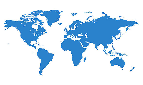 世界全图,地图版图轮廓全览