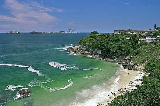 自然风光,海滩,结束,里约热内卢,巴西