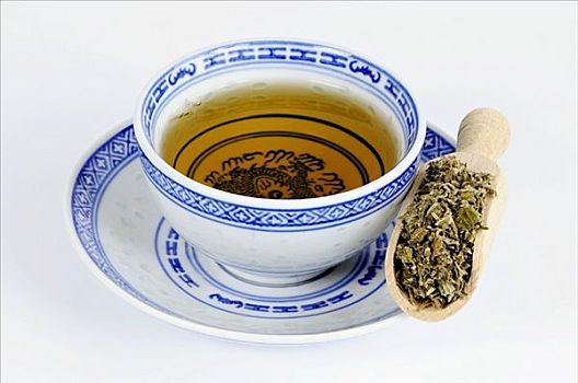 茶,干燥,中国,艾属植物