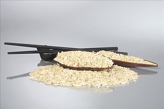 糙米,筷子