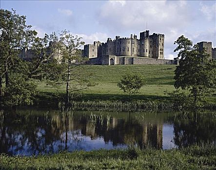 诺森伯兰郡,城堡,英格兰