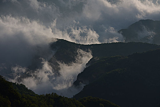 太行山,云台山,云海,阳光,大气